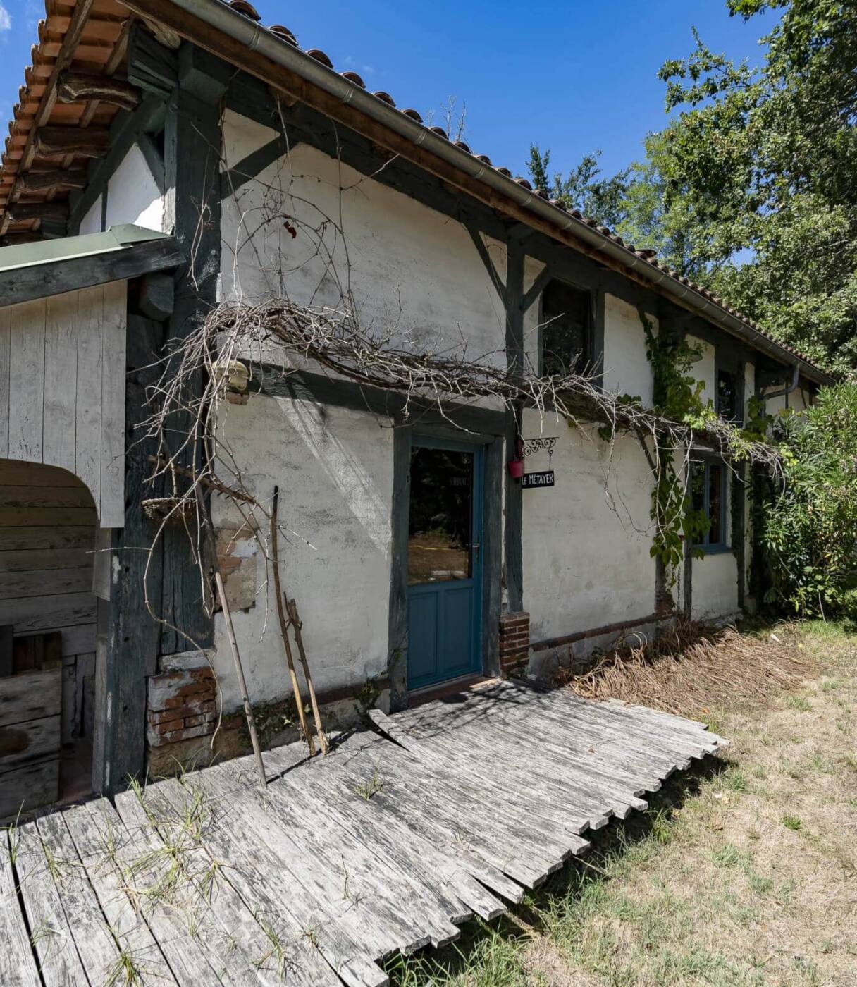 Domaine de Payan. Maison landaise