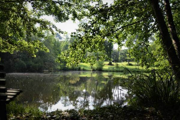 Camping Vert Bord'eau et son étang hâvre de paix
