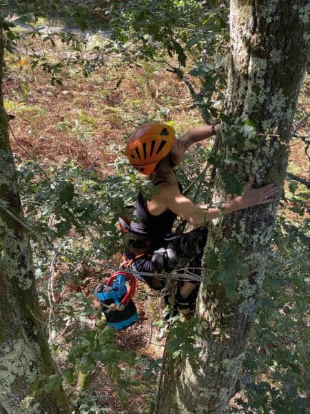 Accroc d'aventures, Manu Obry apprend à grimper aux arbres