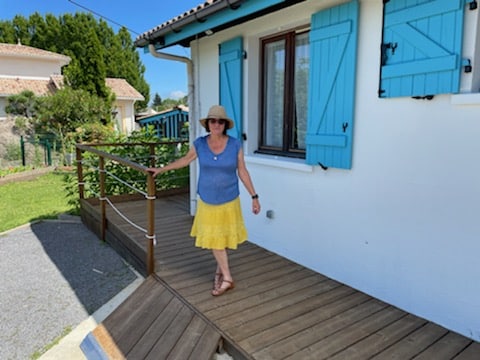 Portrait de Dominique Sous les Catalpas