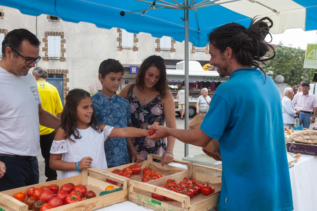 Photo de marché local