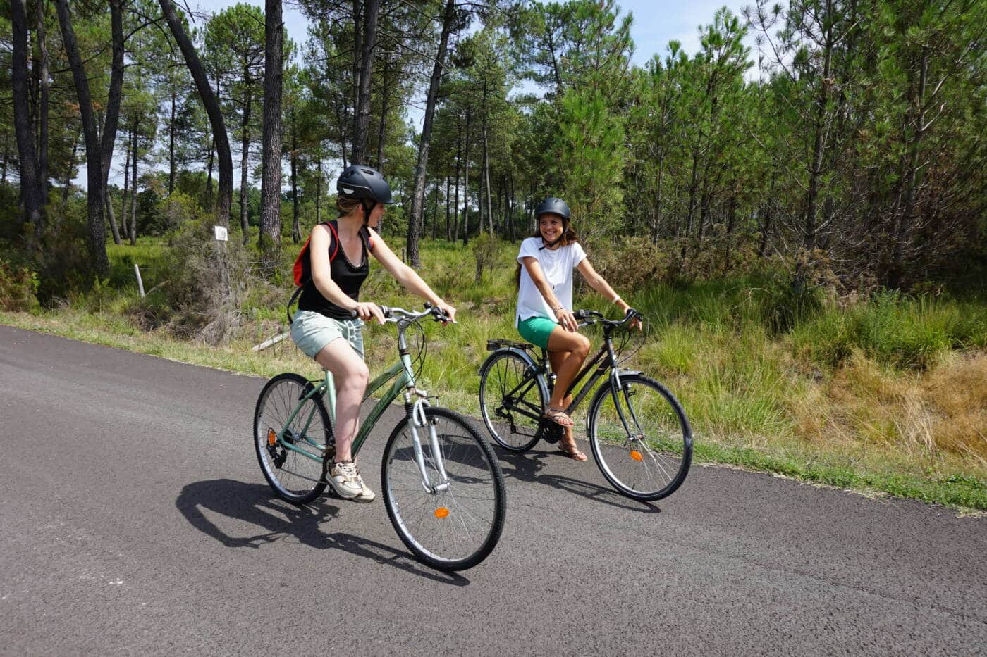 Balade à vélo entre amies