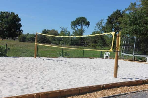 Terrain de beach volley