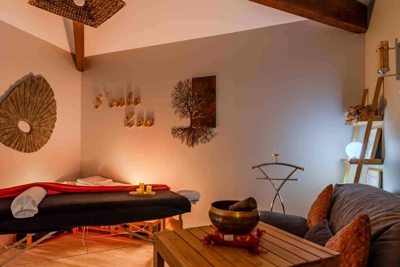 Salle de massage compris dans le tarif@escalesudgironde Salle de massage compris dans le tarif