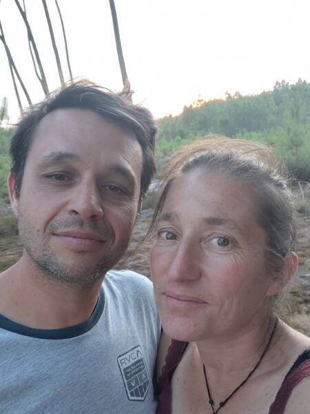 portrait de Céline et Thibault