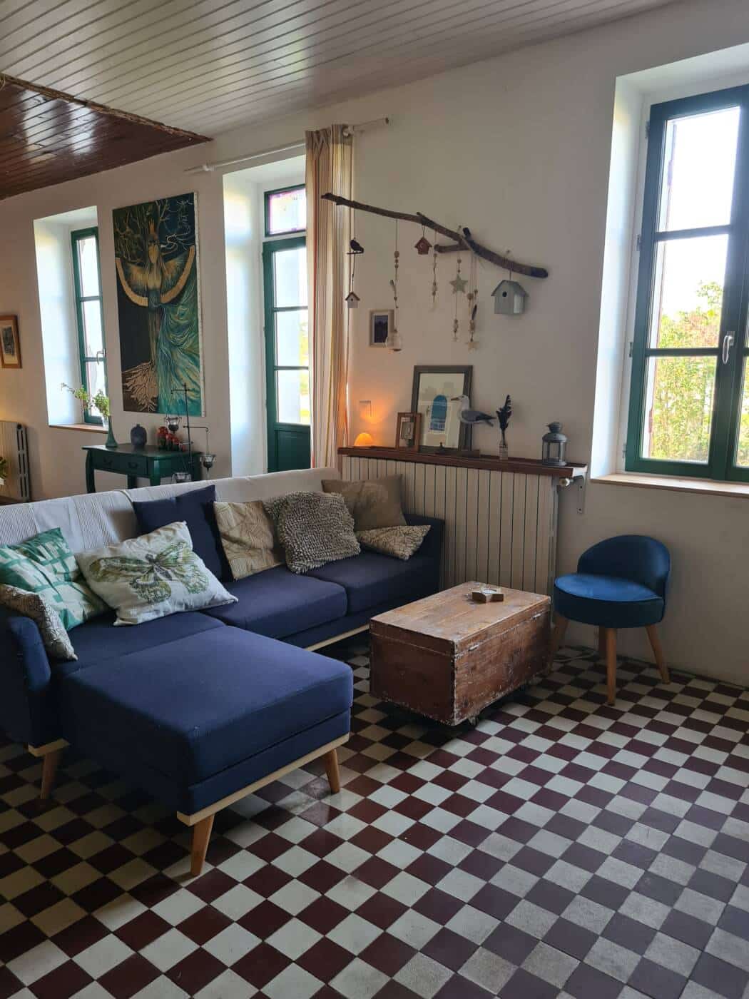 Salon, pièce de vie